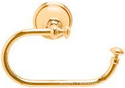 Держатель для туалетной бумаги "большой", (цв. золото),  ZZ 3M Old italy 8227 DD