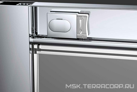 Душевой уголок 1000x1000хh1900мм, квадратн., раздвижные двери, (стекло прозрачное 6мм, фурн.цв.хром),  ZZ Vincea Alpha VSS-3AL100CL