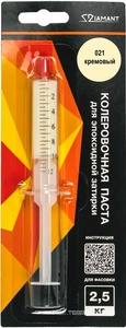 Паста колер. д/ эпокс. затирки  "Диамант" 2,5 кг 021 кремовый ZZ Антураж Диамант Color n150884