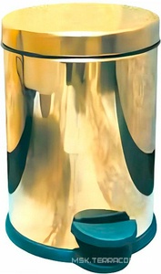 Ведро напольное Boheme , с черной педалью, цв. золото ZZ Boheme Imperiale 10426