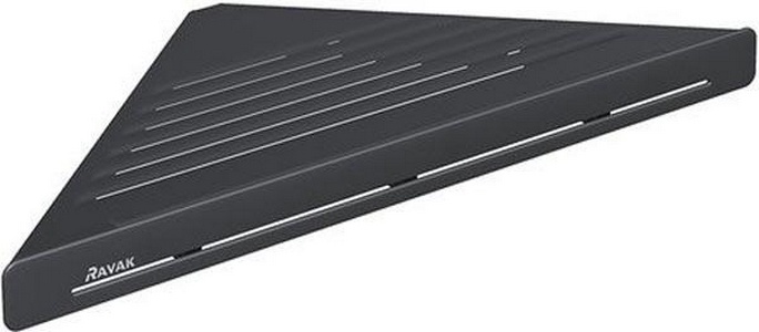 Полка угловая Slim, цвет черный/черный Ravak Универсал X07P650