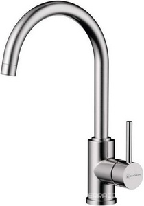 Смеситель Omoikiri Shinagawa BN для кухонной мойки, латунь/нерж. сталь ZZ Omoikiri shinagawa 4994230