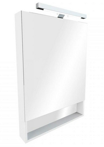 Зеркало GAP 80, 80*85*1,6 см, с подсветкой, цв. белый глянец ZZ Roca Gap ZRU9302887