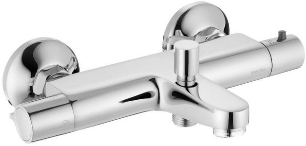 Смеситель для ванны, термостатический, (цв.хром),  ZZ Swedbe Mercury 9060