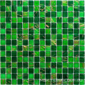 Мозаика Verde (20x20x4) 32,7x32,7 Bonaparte Мозаика стеклянная n156366