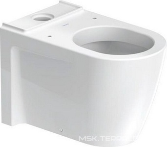 Чаша напольного унитаза 37х63см без сиденья (горизонт.cток,крепления в компл.)  ZZ Duravit Starck 2 2145090000