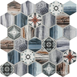 Мозаика Bonaparte Мозаика керамогранитная Mumbai (51x59x6) ZZ 27,1x28,1