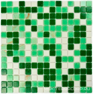 Мозаика Bonaparte Мозаика стеклянная Grass  (20x20x4) ZZ 32,7x32,7