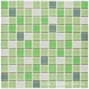 Мозаика Bonaparte Мозаика стеклянная Soft mix (25x25x4) ZZ 30x30