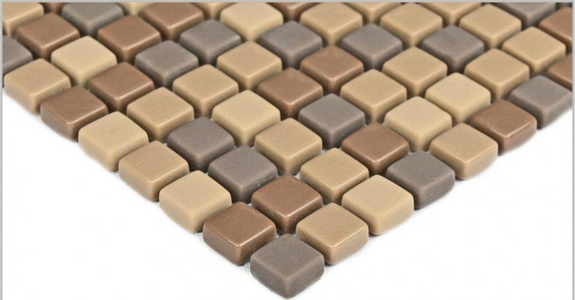 Мозаика Crema   (12x12x6) 31,5x31,5 Bonaparte Мозаика стеклянная n156283