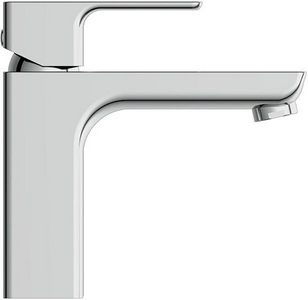 Смеситель для раковины, донный клапан click clack в комплекте, цв.хром Cersanit geo 63039