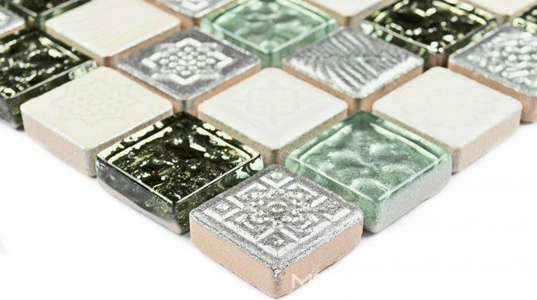 Мозаика Bonaparte Керамическая мозаика Bali (8x23x23) ZZ 30x30