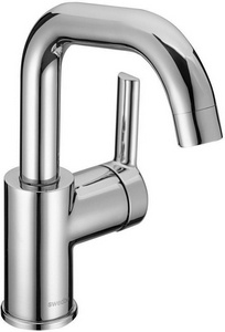 Смеситель для раковины, высокий, без д/к, (цв.хром),  ZZ Swedbe Diana 1011