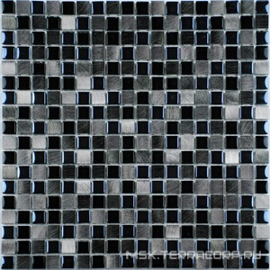 Мозаика Спектр-М Микс стекло Мозаика из стекла на сетке SK10-187 ZZ 30x30