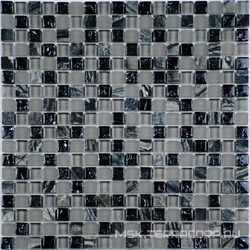 Мозаика из стекла на сетке SK10-189 ZZ 30x30