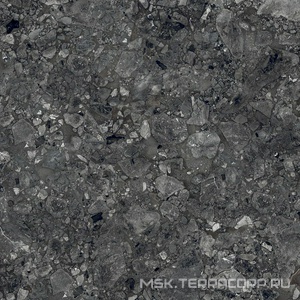 Керамогранит для пола и стены Alpas 2 CM Outdoor Terrazo Nero 2 cm 60x60 n159129