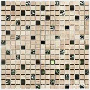 Мозаика Tokyo (15x15x7) 30,5x30,5 Bonaparte Мозаика из натурального камня n156736