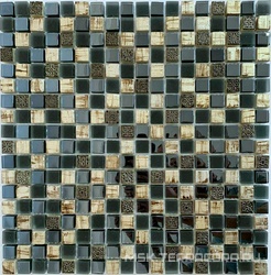 Мозаика из стекла на сетке SK10-214 ZZ 30x30