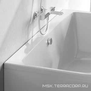 Ванна акриловая  170x70 см, без каркаса и слива-перелива ZZ AMPM FUNC W84A-170-070W-A