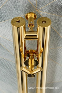 Полотенцесушитель водяной  EU50+ 1545х50 мм,, цвет золото ZZ Сунержа Нюанс 03-0212-1545