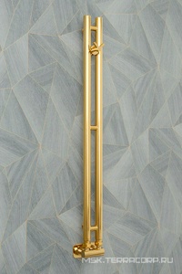 Полотенцесушитель водяной  EU50+ 1545х50 мм,, цвет золото ZZ Сунержа Нюанс 03-0212-1545