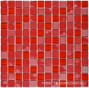 Мозаика Bonaparte Мозаика стеклянная Aster  (23x23x6)  ZZ 30x30