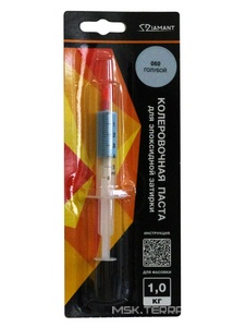 Паста колер. д/ эпокс. затирки  "Диамант" 1кг 060 голубой ZZ Антураж Диамант Color n163031