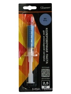 Паста колер. д/ эпокс. затирки  "Диамант" 2,5 кг 061 бриз ZZ Антураж Диамант Color n163032