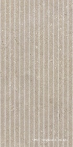 Керамогранит для пола и стены Dado Ceramica Shellstone  Taupe Rigat-One 3 D 60x120 005498