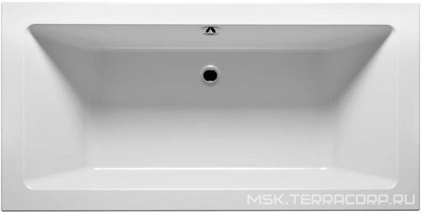 Ванна 160х70см, без ножек/рамы, панелей, слива-перелива, (акрил цв.белый),  ZZ Riho Lusso B013001005