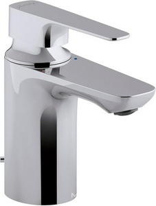 Смеситель для раковины , донный клапан в комплекте, хром Jacob Delafon Aleo+ E72312-CP