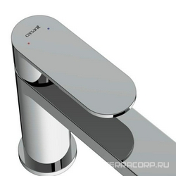 Смеситель для раковины, без донного клапана, цв.хром Cersanit Elio 63044