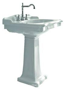 Раковина 68х58хh29см, с 1 отв.д/смесит., (БЕЗ крепл. арт. P 22)  KL Hidra Ellade D15 001