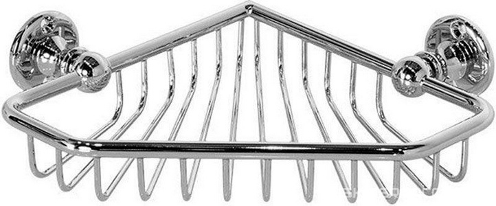 Мыльница-решетка угловая для душа (хром) D&D ZZ Devon & Devon Универсал DD33066CR