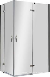 BERGAMO-W-AH-2-100/90-C-Cr-R Душевой уголок | ZZ