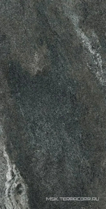 Керамогранит для пола и стены Zerde Etna  dark grey рельеф 30x60 Y0000017587