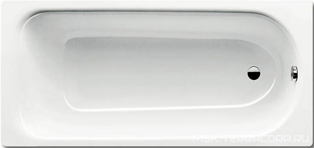 Стальная ванна Kaldewei  Saniform Plus 372-1,160x75x41 см, БЕЗ ножек (приобретаются отдельно), ZZ Kaldewei Advantage 112500010001