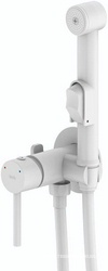 Смеситель с гигиеническим душем Axes, внутренняя часть в компл., цв. белый, ZZ