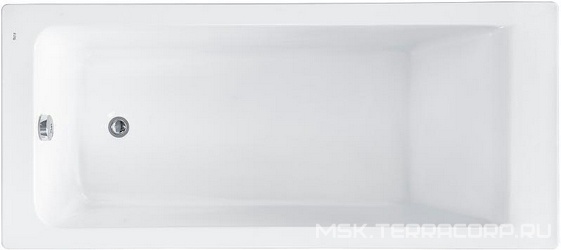 Акриловая ванна EASY 170х80x45 см прямоугольная (БЕЗ монтажного комплекта и панели) ZZ