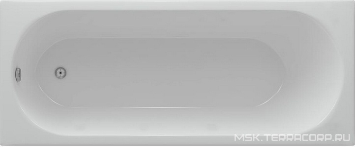 Ванна акриловая  170*70 см, БЕЗ каркаса, панелей и слива-перелива, ZZ Azario FELISA AV.0040170