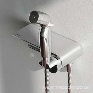 Гигиенический душ со смесителем, душевые аксессуары в комплекте AMPM FUNC F0H8F900