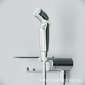 Гигиенический душ со смесителем, душевые аксессуары в комплекте AMPM FUNC F0H8F900