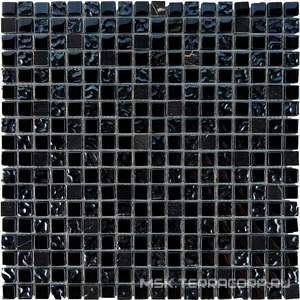 Мозаика Мастера Керамики Glass 714 из мрамора и стекла (чип 15x15) 30х30
