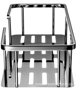 Полка 415х149мм, (цв.хром),  ZZ Swedbe Attribut 9817