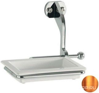 Мыльница настенная, (цв.бронза),  ZZ Kerasan Waldorf 740993