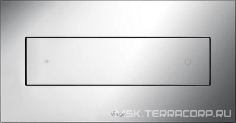 Кнопка для инсталляции арт.606664, пластик, хром  Viega Style 12 (8332.1) ZZ