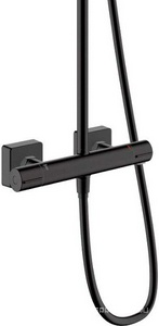 Душевой набор: ручной душ 1 тип струи, держатель, шланг 1,6м, (цв.матовый белый),  100 1jet ZZ Hansgrohe Rainfinity 26856700