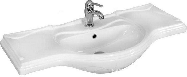 Раковина America -105 для тумбы Жерона, белая ZZ