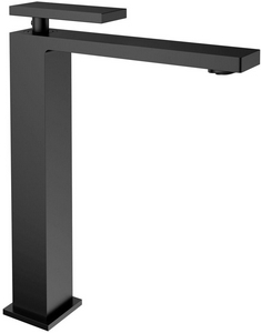 Смеситель для раковины, Высокий, без д/к, (цв.черный матовый),  ZZ Vincea Dice VBF-2DS2MB