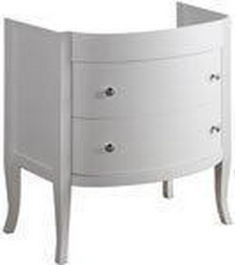 Тумба 740х525хh825мм,на ножках,с 2-мя выдв.ящик, (цв. белый), БЕЗ раковины арт.VP21-80, Caprigo ZZ Caprigo Trevi 11512